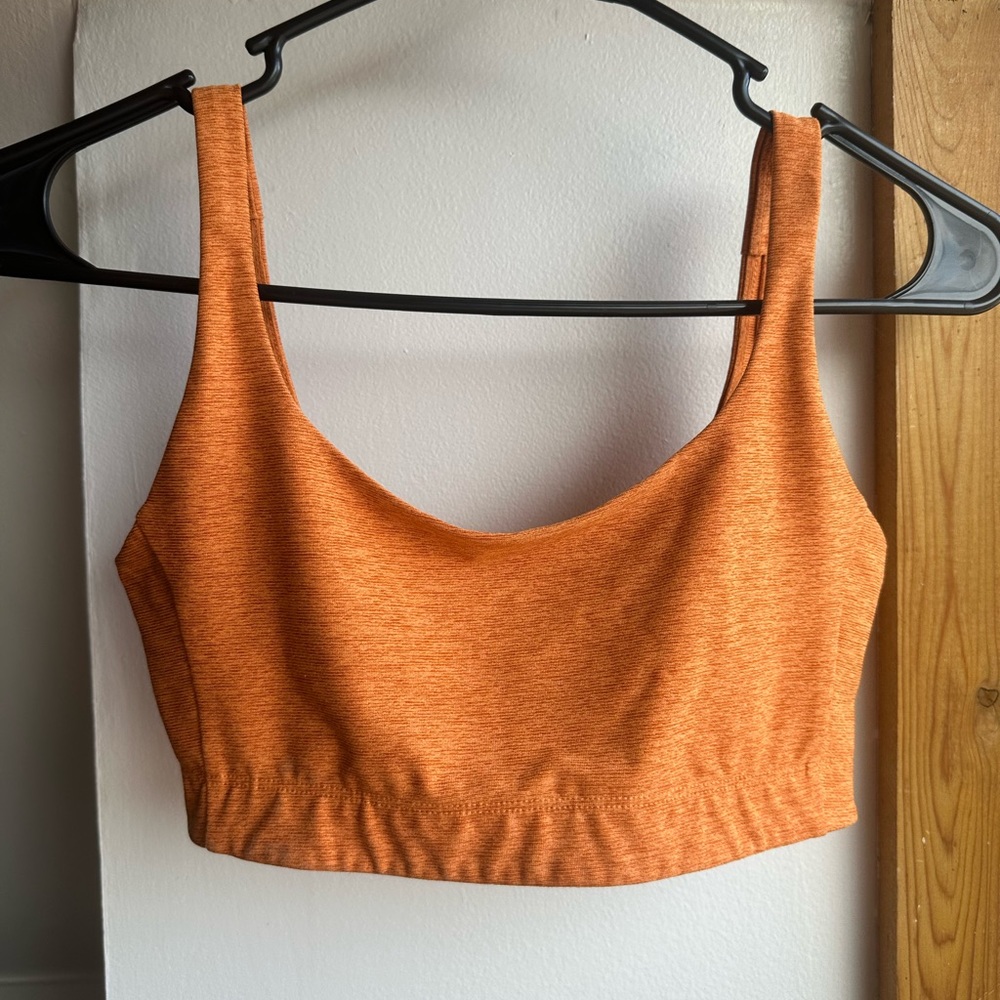 Outdoor Voices - Double Time Bra - Canyon Orange (S)
